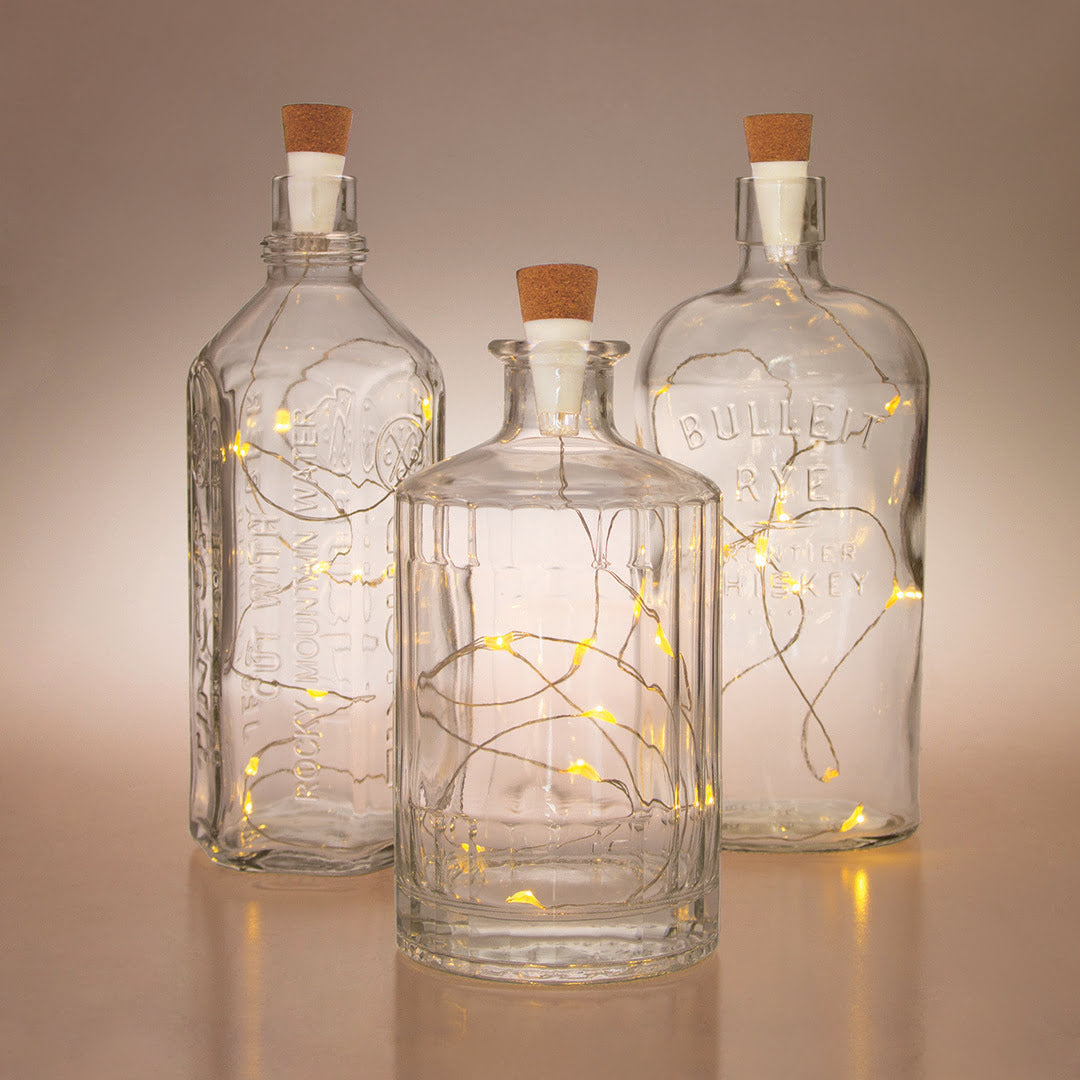 Guirlande lumineuse LED bouteille à piles