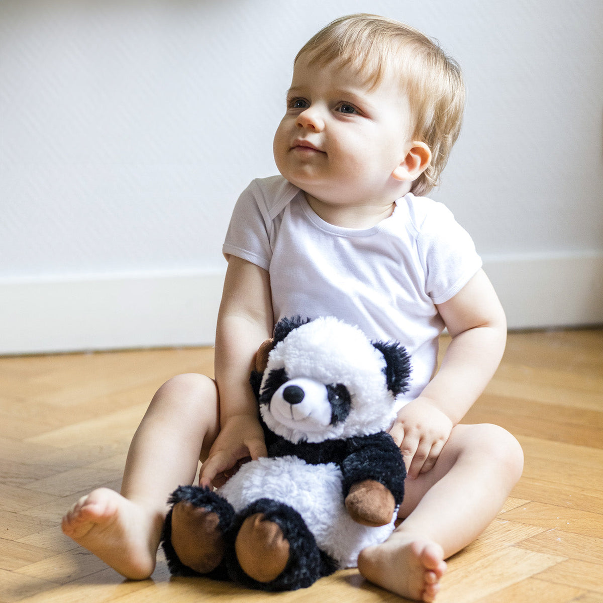 Warmies Panda Plush Hot Water Bottle