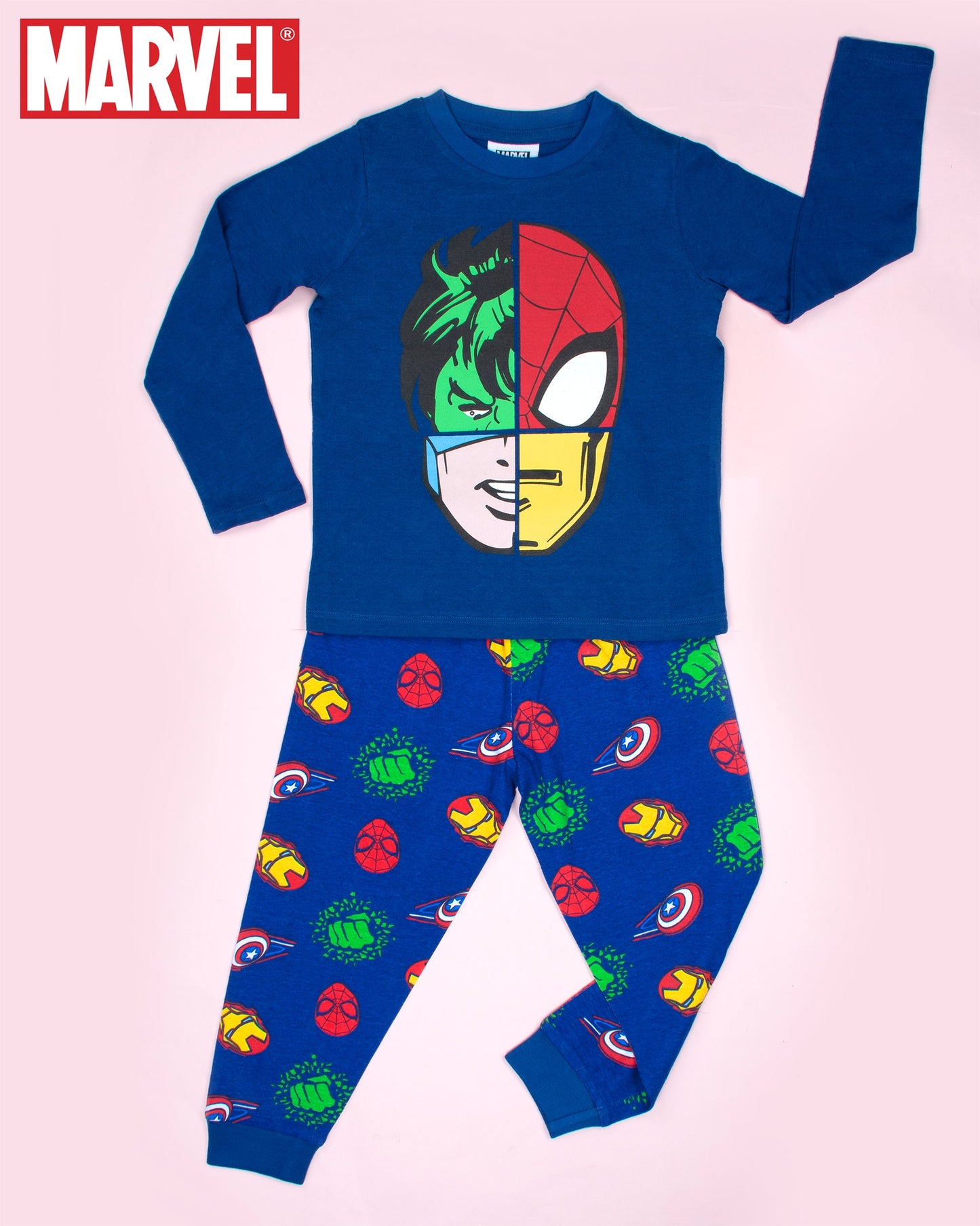 Avengers Pyjama Set - Navy
