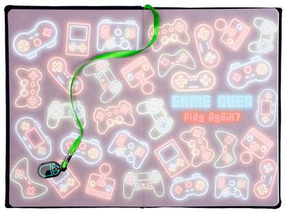 Personalized Notebook - Neon Gamer