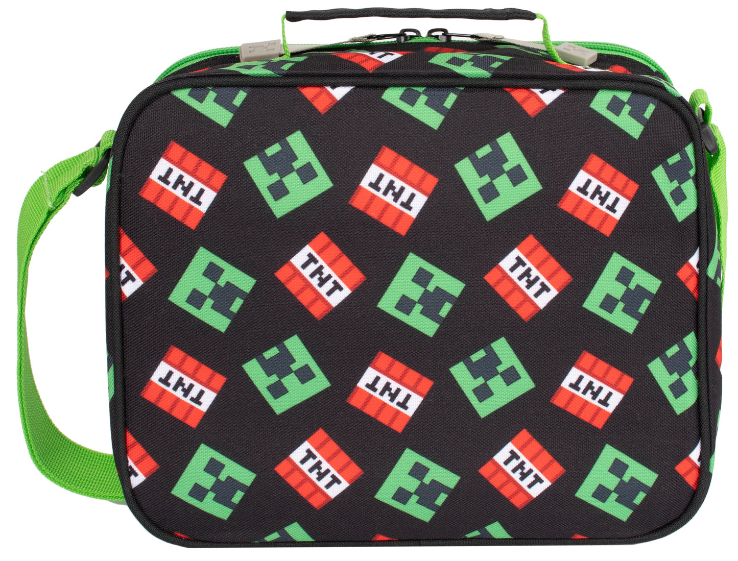MINECRAFT Personalized Lunch Bag - TNT/Creeper