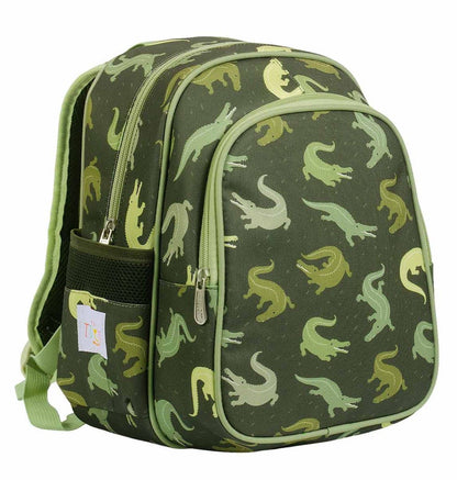 Sac à dos enfant - Crocodiles – vue 3 – A Little Lovely Company