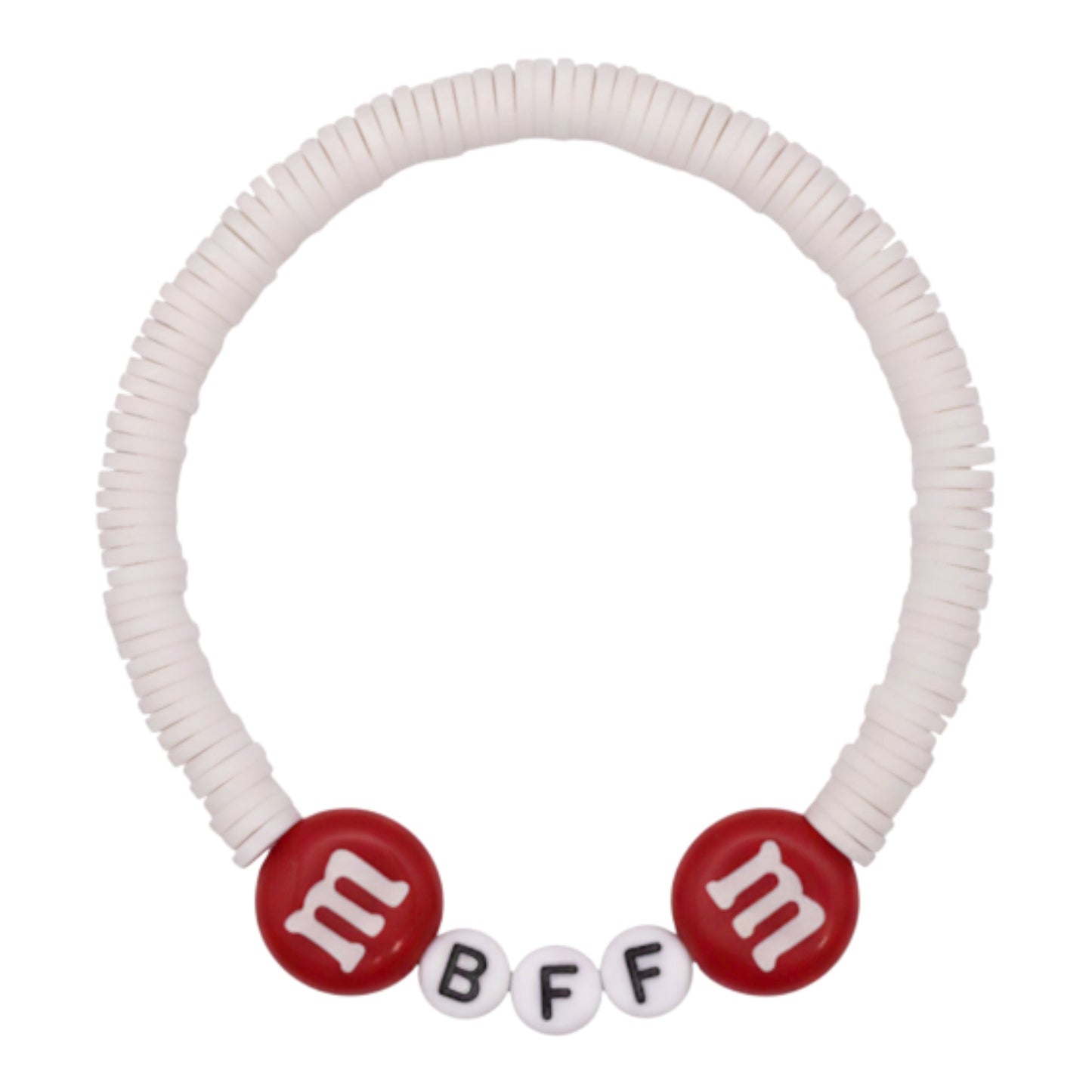 Swifties BFF Friendship Bracelet - White