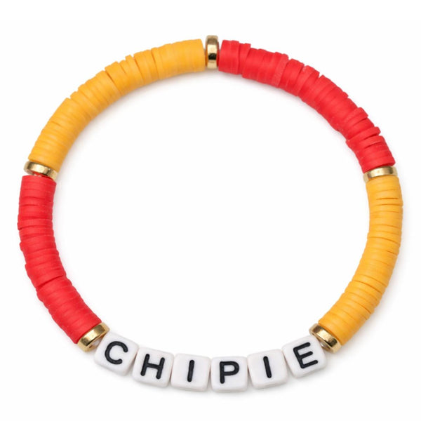 Swifties CHIPPIE Friendship Bracelet - Pink and Orange