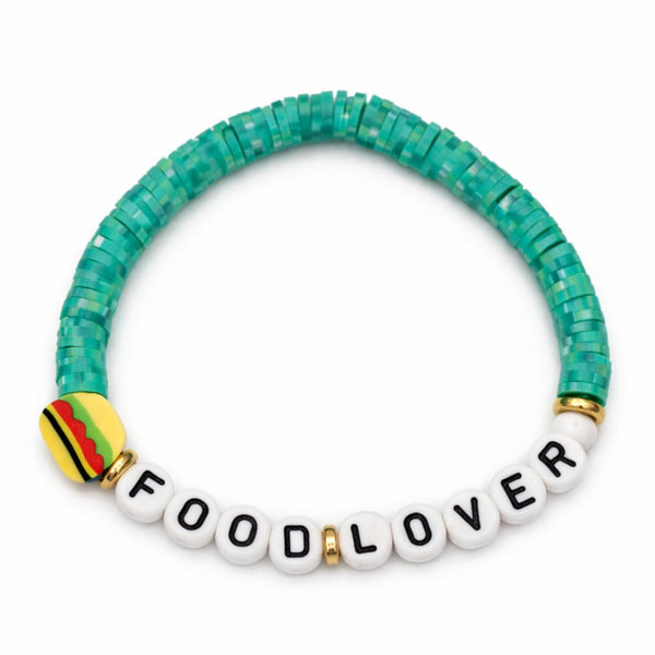 Swifties FOOD LOVER Friendship Bracelet - Green