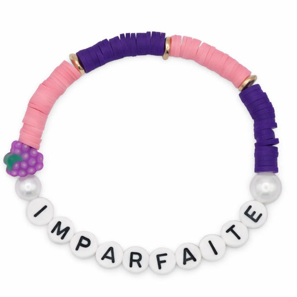 IMPERFECT Swiftie Friendship Bracelet - Pink & Purple