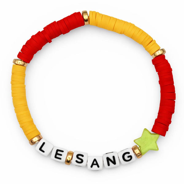 Swifties Friendship Bracelet LE SANG - Red & Orange