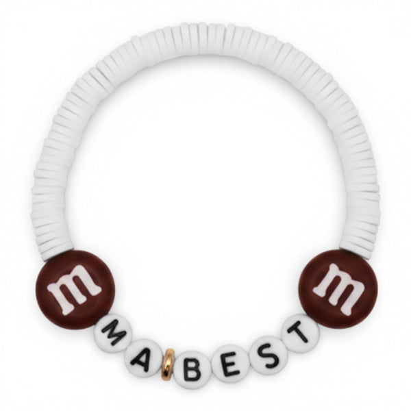 Swifties Friendship Bracelet MY BEST - White