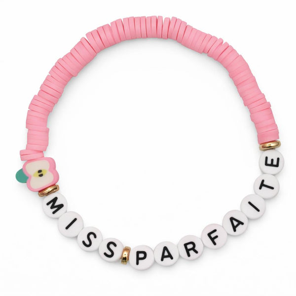 Swiftie Friendship Bracelet MISS PARFAITE - Light Pink