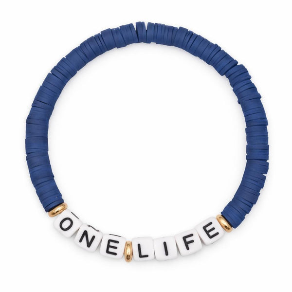 Swifties Friendship Bracelet ONE LIFE - Blue