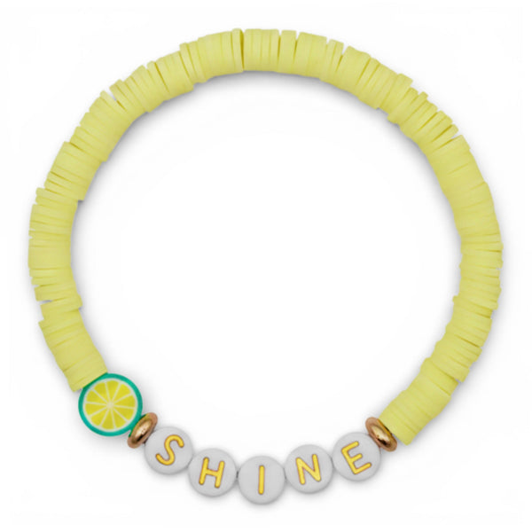 Swifties SHINE Friendship Bracelet - Light Yellow
