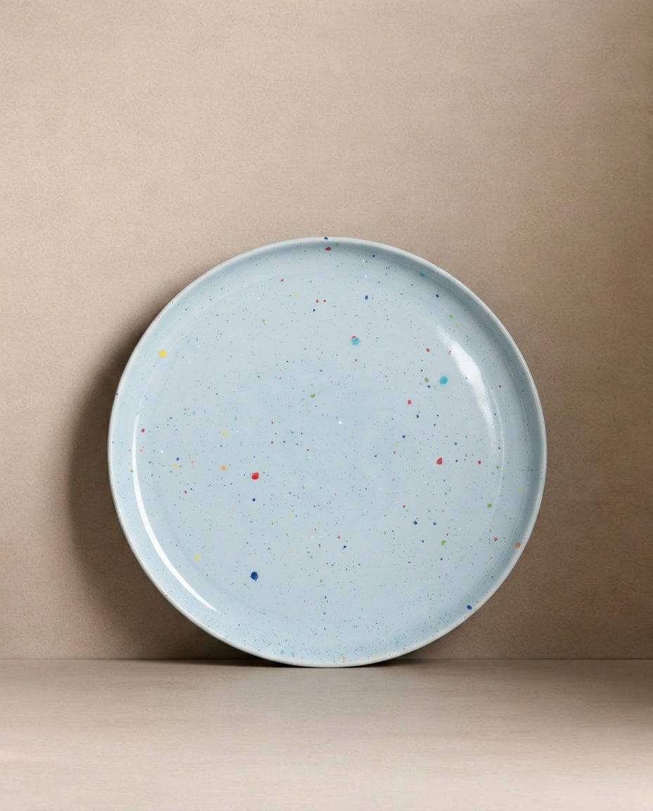 New Party Assiette plate 27 cm - Mélange 6 pièces