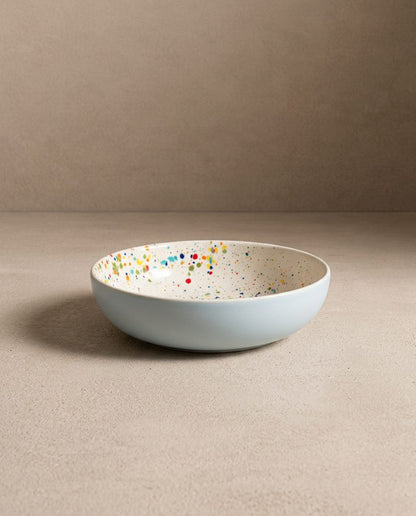 Breeze Party Duo Stoneware 10 Piece Set Blue