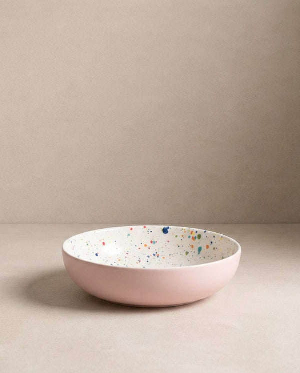 Breeze Party Stoneware Pasta Plate 21cm 4-Piece Set Mix Color