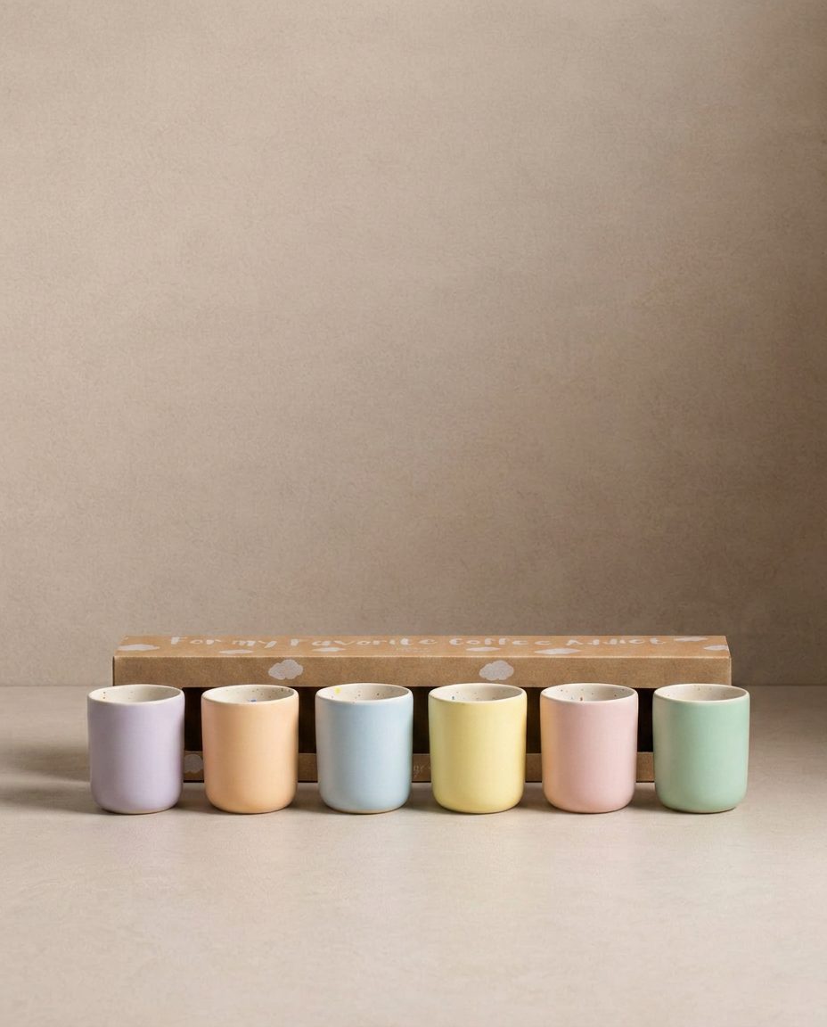 Breeze Party In Espresso Cup / Egg Cup Orange