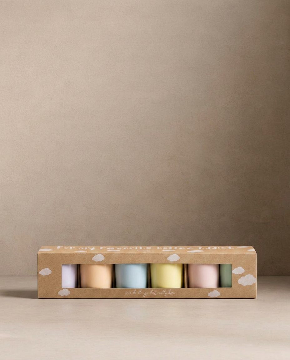 Breeze Party In Espresso Cup / Egg Cup Orange