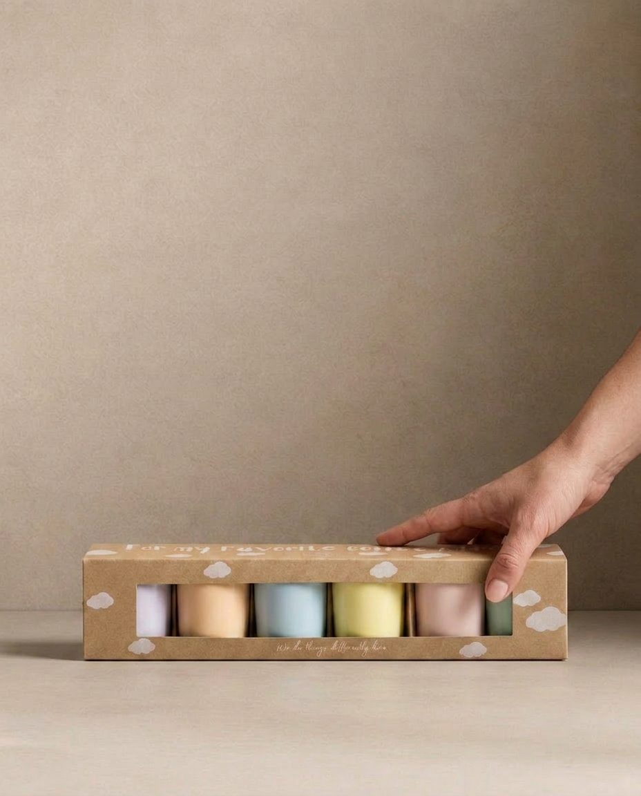 Breeze Party In Espresso Cup / Egg Cup Orange