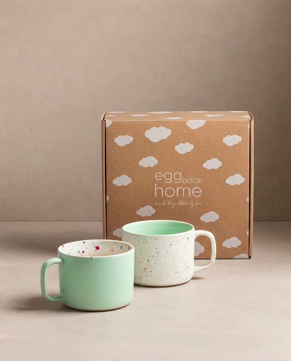 Breeze Party In/Out Stoneware Duo Set Mug 450ml