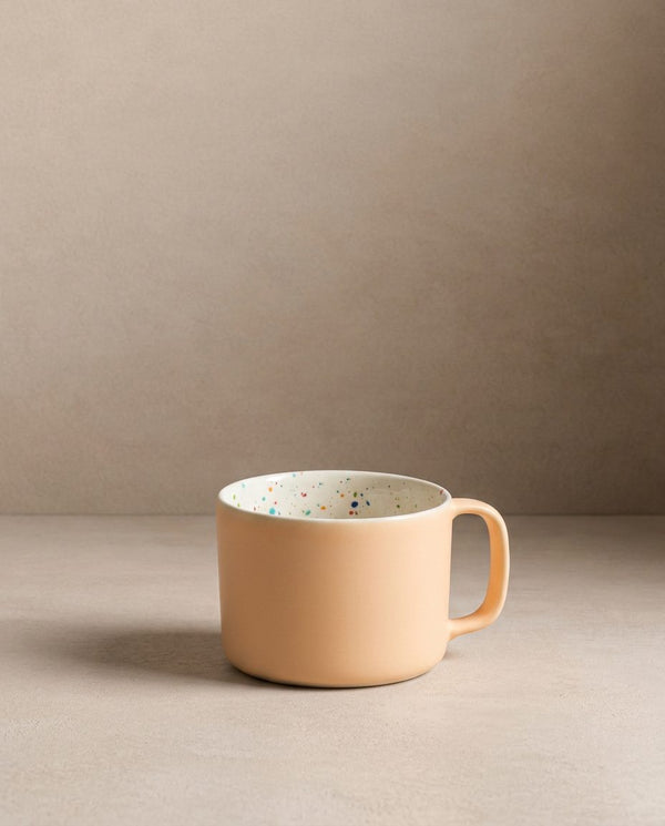 Breeze Party In Stoneware Mug 450ml Orange