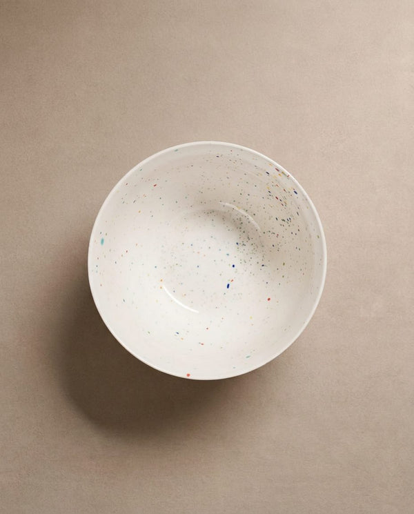 Breeze Party Stoneware Bowl 16cm Green