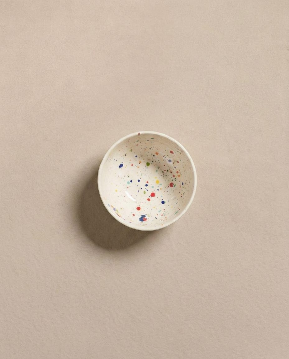 Breeze Party In Stoneware Mini Bowl Green