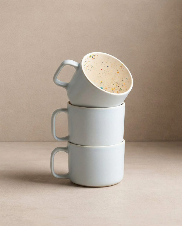 Breeze Party In Stoneware Mug 450ml Blue