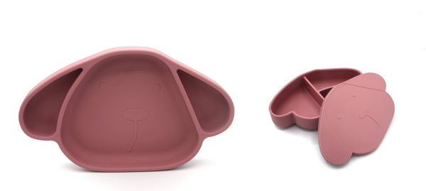 Rose Silicone Tableware Set