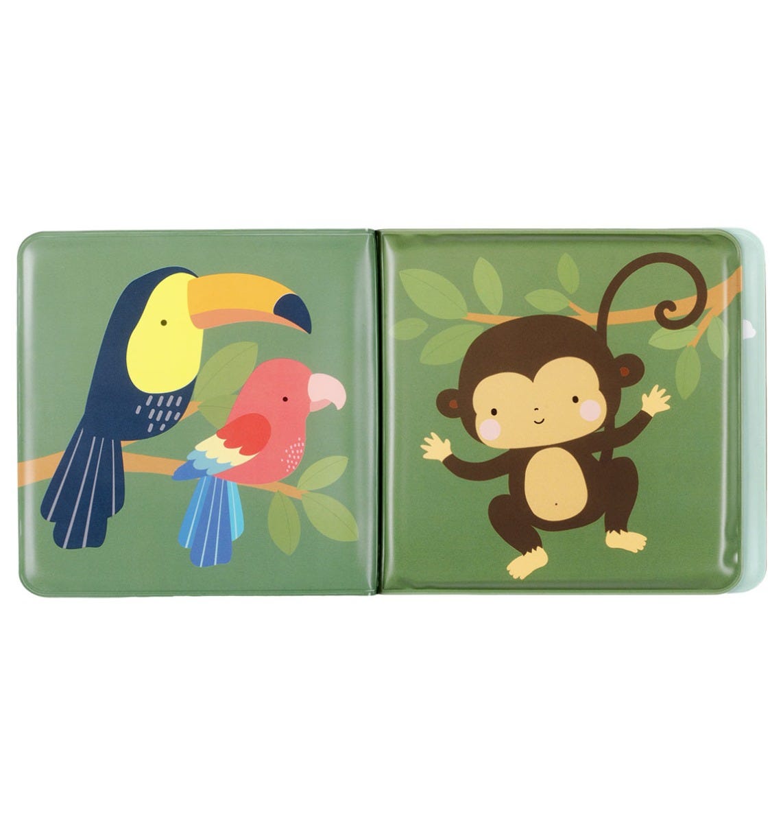 Livre de bain - Amis de la jungle – vue 3 – A Little Lovely Company
