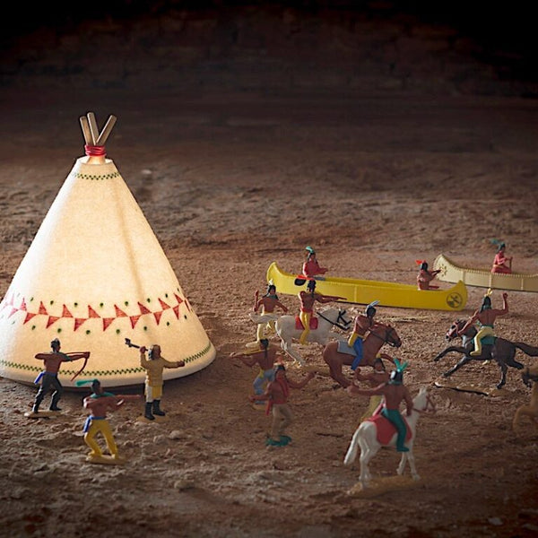 Tipi bedside lamp