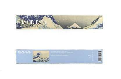 Hokusai's "The Great Wave" Bamboo Hand Fan