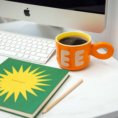 Mug à Café Orange Helio Ferretti Vue 1