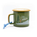 Mug en émail Roadtyping « You Find Me Outdoors » – 350 ml