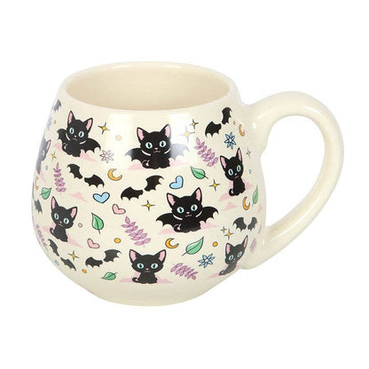 Mug rond Chats noirs Mystiques