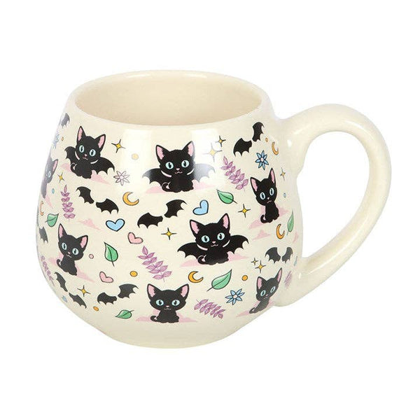 Mug rond Chats noirs Mystiques