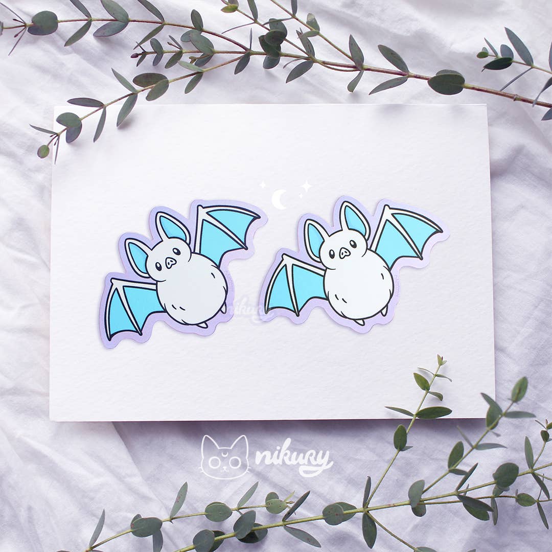 Holographic Bat Sticker