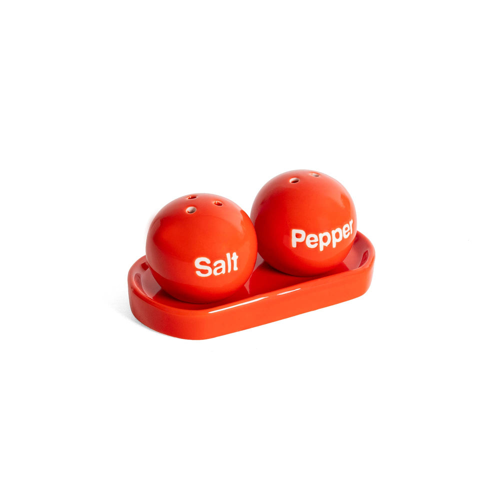 Salière et Poivrière Balles de Ping Pong Rouge