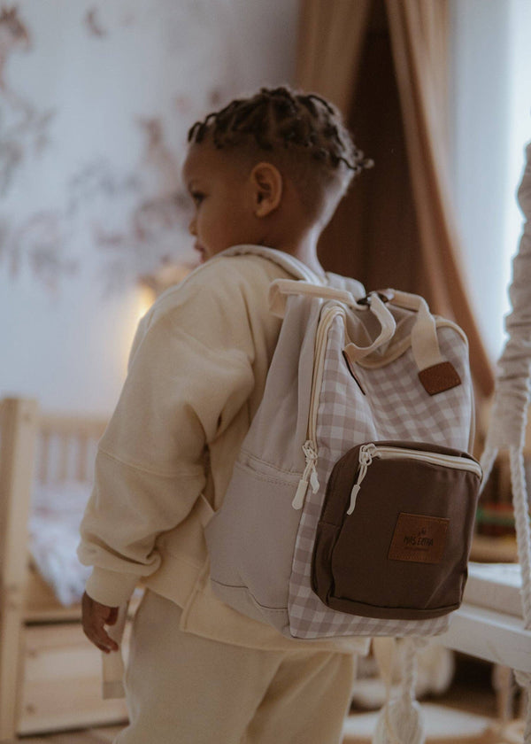 Kids' Backpack - Gingham
