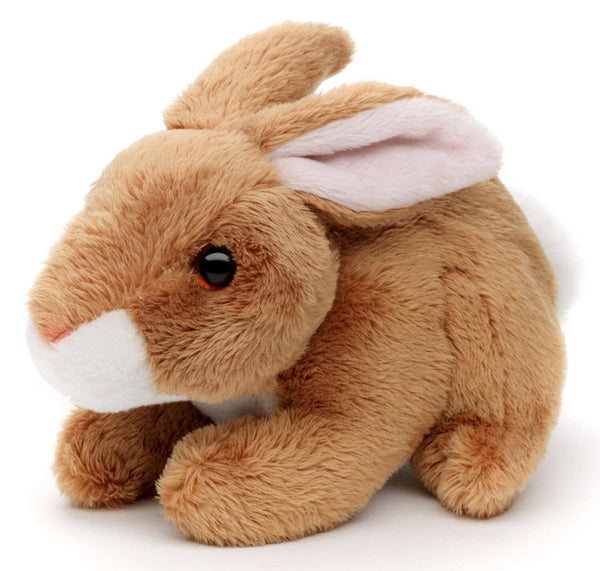 Bunny Plushie (marron) - 15 cm (longueur) - peluche Uni Toys