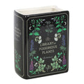 Vase en Forme de Livre - Botanique Gothique de Plantes Vénéneuses