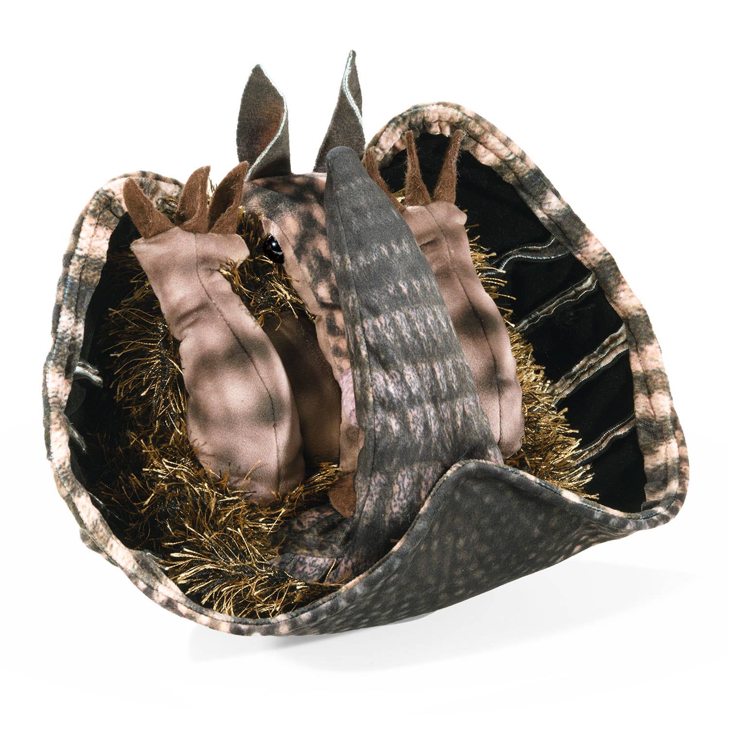 Marionnette à main Armadillo 3207/ Armadillo Folkmanis réaliste