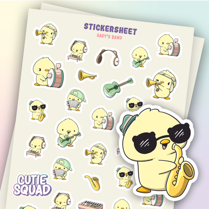 Sticker Sheets Gary's Gang