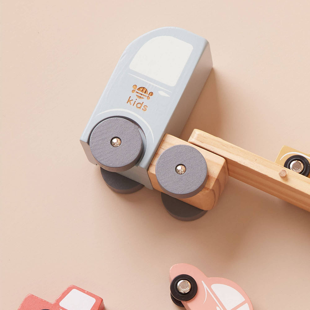 Article Enfant Camion de Transport pour Enfants en Bois