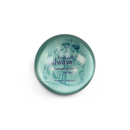 Boxed paperweight (70 mm) - Pulteney Press (Jane Austen)