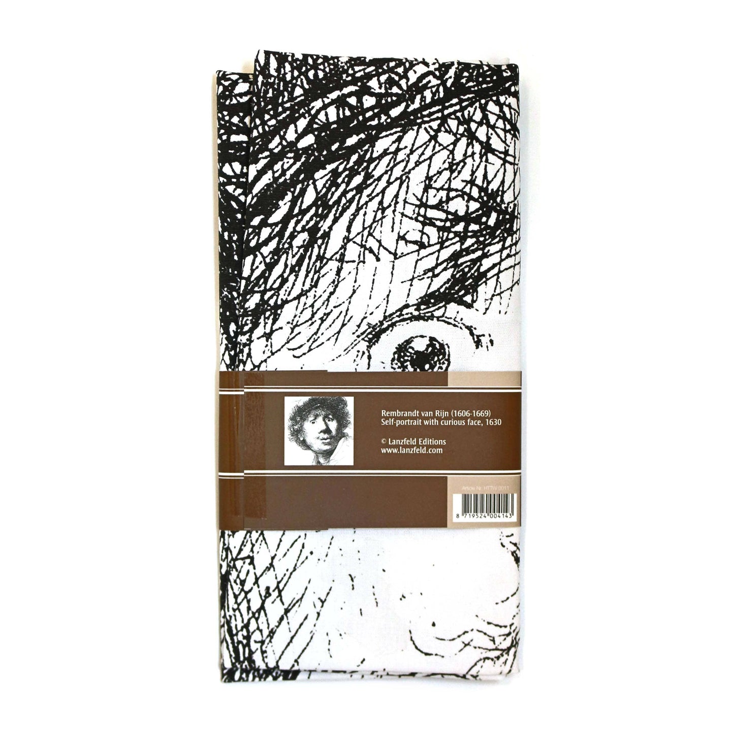 Dishcloth, Rembrandt, Curious Face