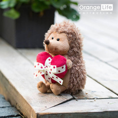 Prickle Hedgehog Plush with Heart 20 cm