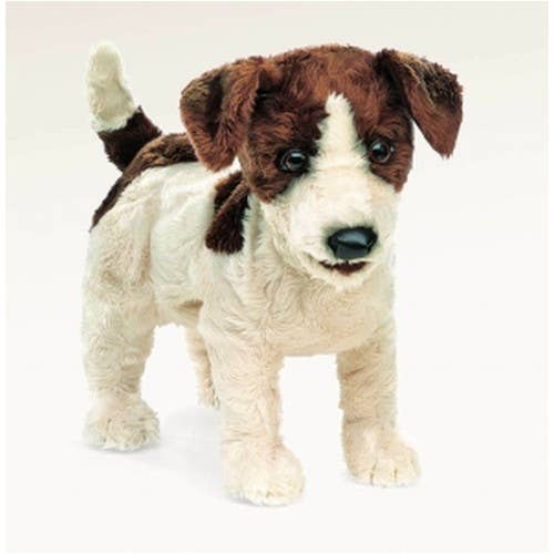 Marionnette à main Jack Russel Terrier 2848/ Jack Russel Terrier Folkmanis réaliste