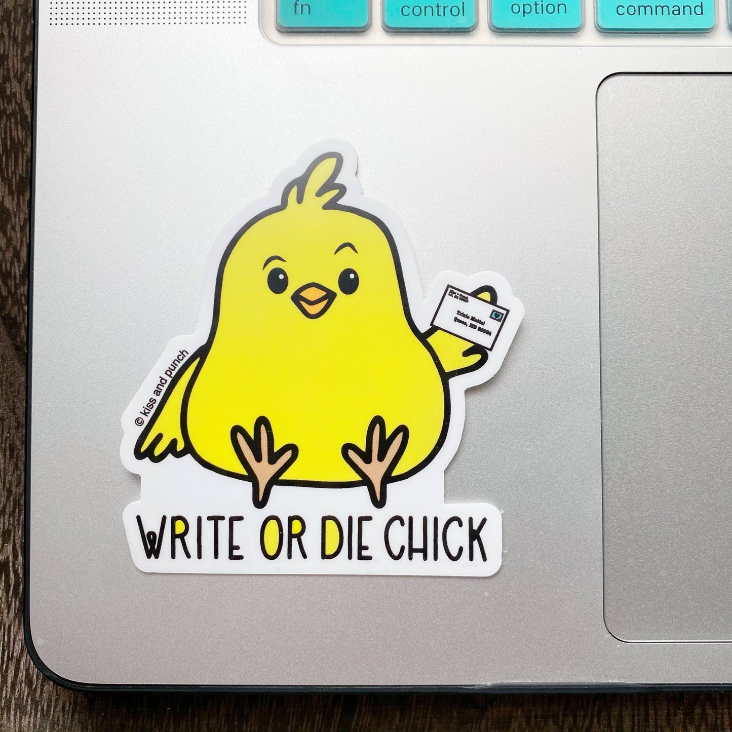 Chick Sticker "Write or Die Chick"
