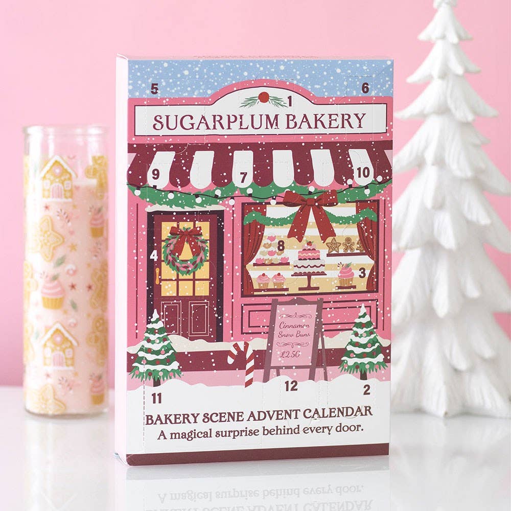 Calendrier de l'Avent de Noël de 12 jours — Scène de la boulangerie Sugarplum – Something Different Wholesale Europe