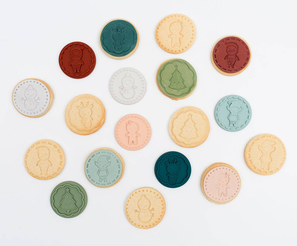 Christmas cookie stamps - Christmas stamps