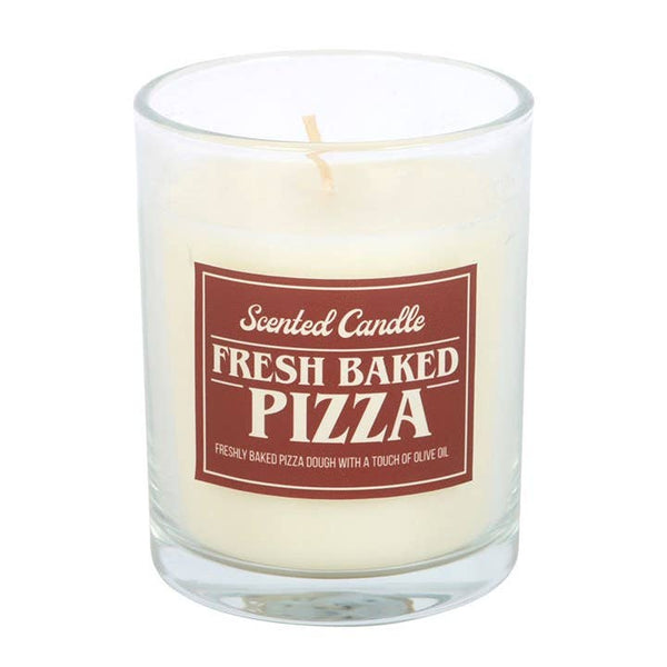 Freshly baked pizza scented candle